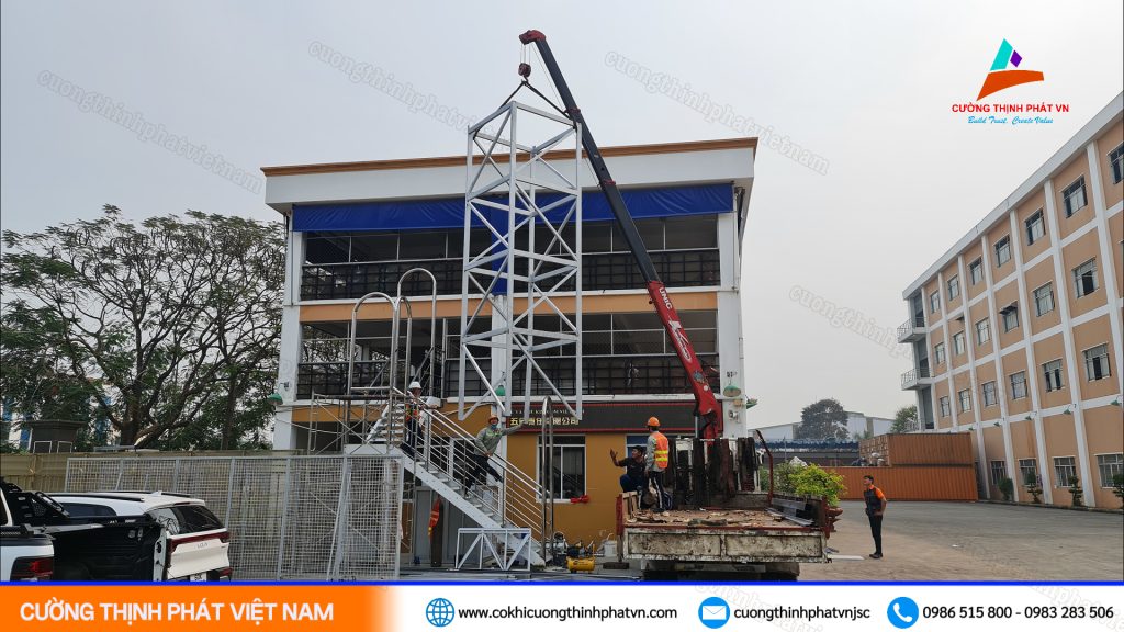 Thang Máy Tải Hàng 10 tấn Giải Pháp Vận Chuyển Siêu Trọng Cho Công Nghiệp